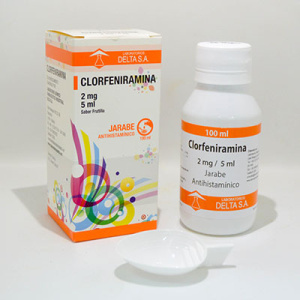 CLORFENIRAMINA JARABE 2mg