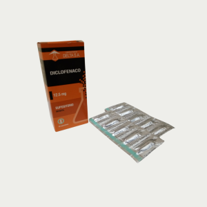 Diclofenaco 12,5 mg supositorio
