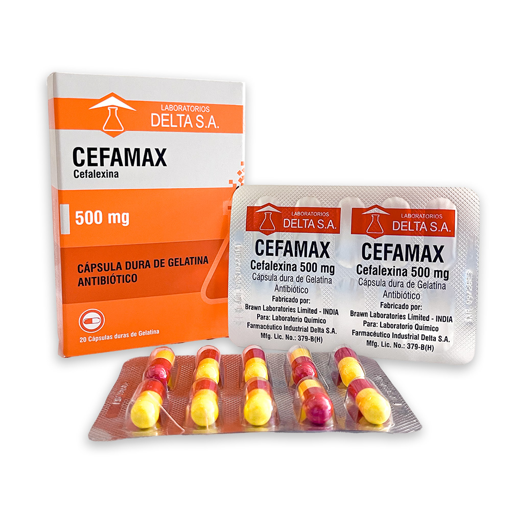 CEFAMAX (Cefalexina) 500 mg